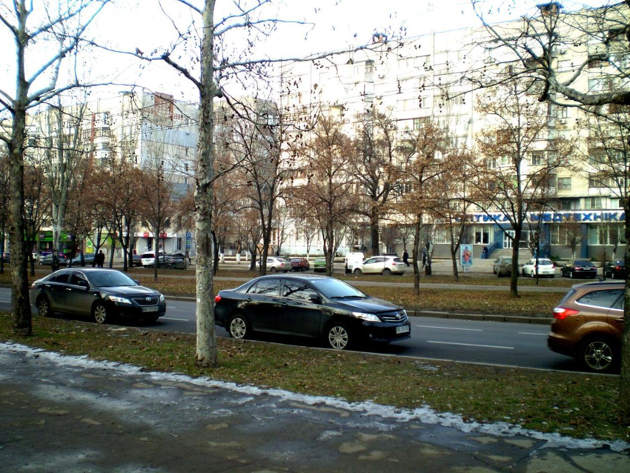 Мини Студия Проспект Центральный 124А, Wi-Fi, 1 Диван 3 Этаж 9 Этажного Дома Mykolajiw Exterior foto